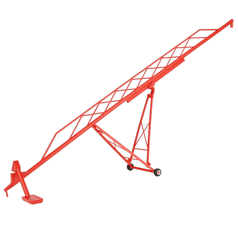 1/64 Red Plastic 115ft Grain Auger Farm Toy Accessory by Standi Toys