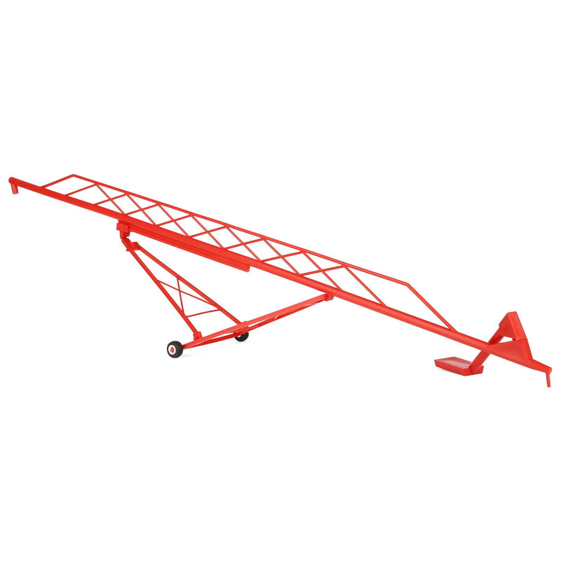 1/64 Red Plastic 115ft Grain Auger Farm Toy Accessory by Standi Toys