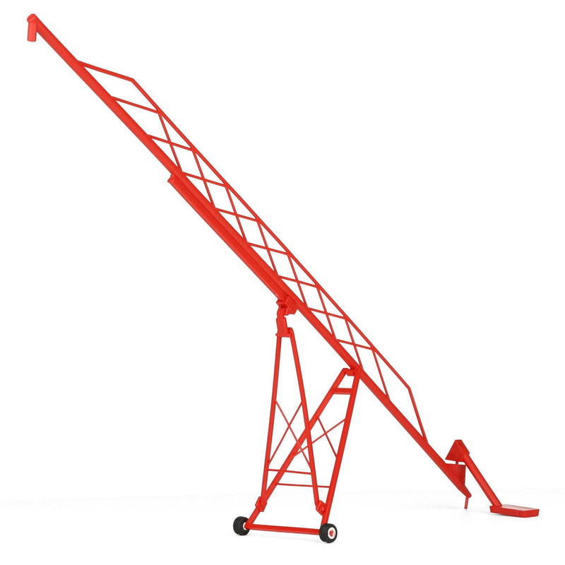 1/64 Red Plastic 115ft Grain Auger Farm Toy Accessory by Standi Toys