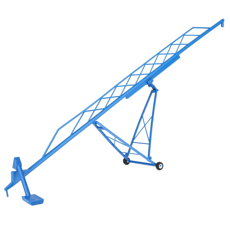 1/64 Blue Plastic 115ft Grain Auger Farm Toy Accessory by Standi Toys
