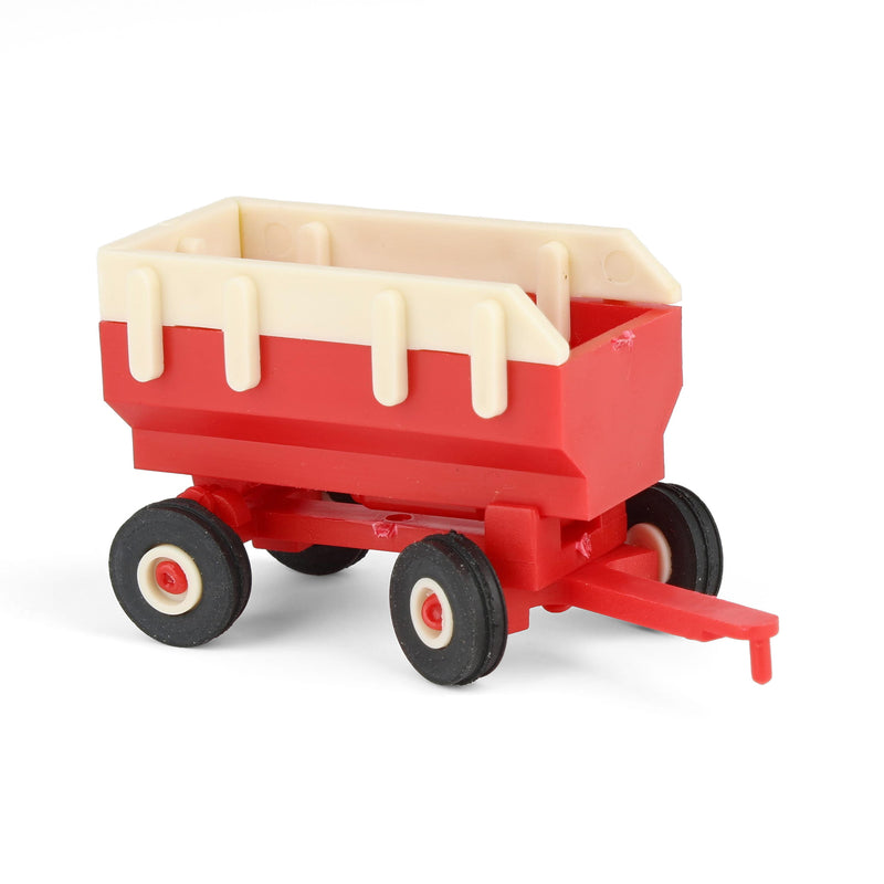 1/64 Red & White Flarebox Wagon with Extensions Plastic Farm Toy Replica by Standi Toys