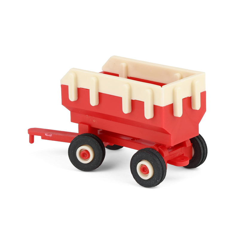 1/64 Red & White Flarebox Wagon with Extensions Plastic Farm Toy Replica by Standi Toys