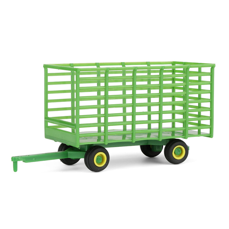 1/64 Green Hay Wagon with Rubber Tires by Standi Toys