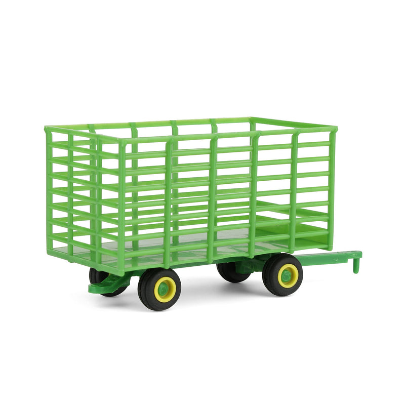 1/64 Green Hay Wagon with Rubber Tires by Standi Toys