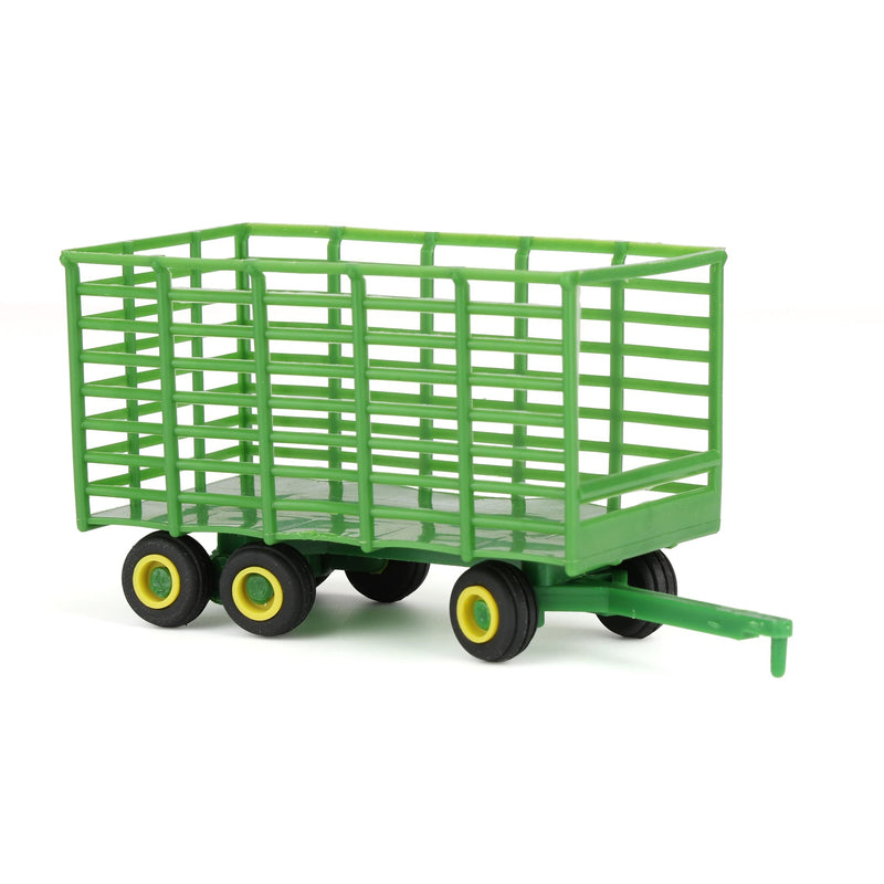 1/64 Green Hay Wagon with Tandem Axle by Standi Toys