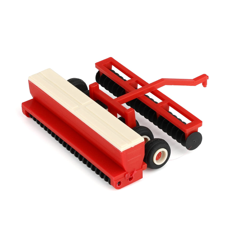 1/64 Red No-Till Drill with White Lid by Standi Toys
