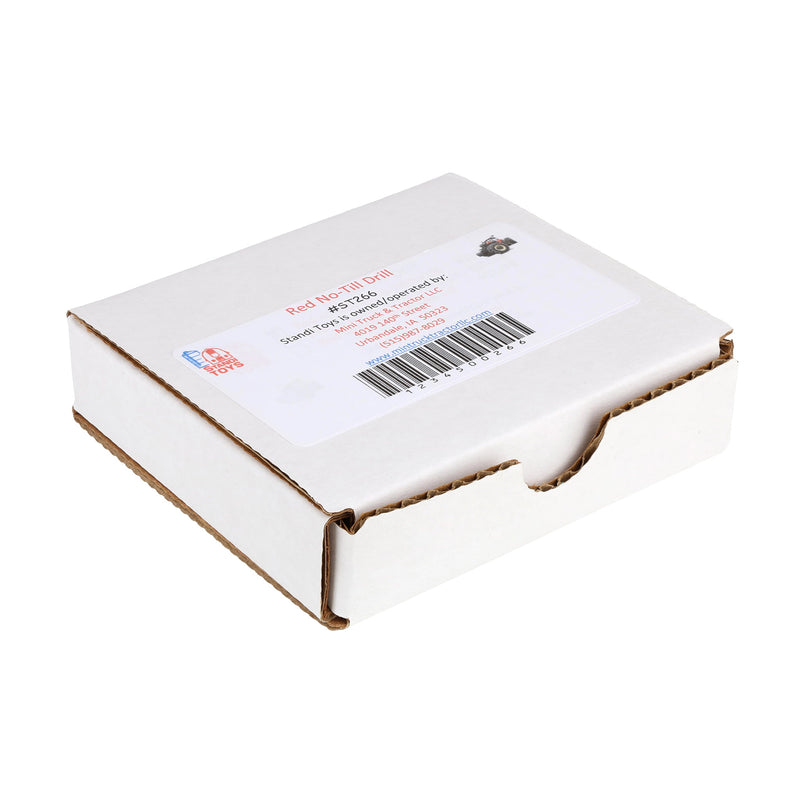 1/64 Red No-Till Drill with White Lid by Standi Toys