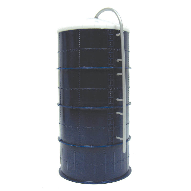 1/64 Plastic Blue Silo, 20ft x 40ft Farm Toy Replica by Standi Toys