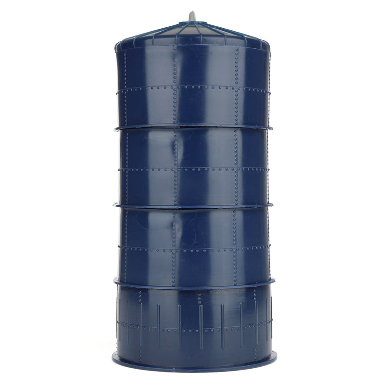 1/64 Plastic Blue Silo with Blue Top, 20ft x 40ft Farm Toy Replica by Standi Toys