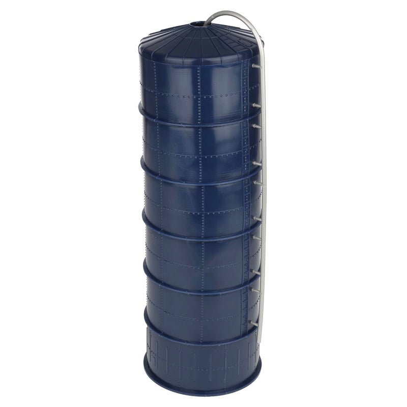 1/64 Plastic Blue Silo with Blue Top & Blower Pipe, 20' x 60' by Standi Toys