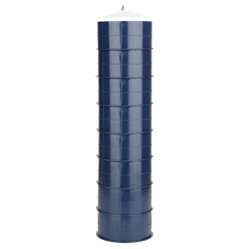1/64 Plastic Blue Silo with Blower Pipe & White Top 20x80ft Replica by Standi Toys