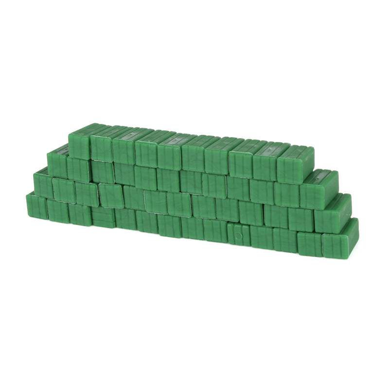 1/64 Plastic Green Hay Bales Farm Toy Accessory by Standi Toys, Approximately 50 Bales