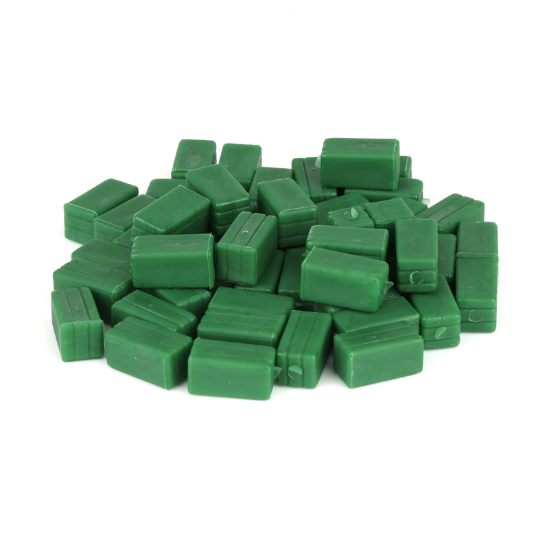 1/64 Plastic Green Hay Bales Farm Toy Accessory by Standi Toys, Approximately 50 Bales