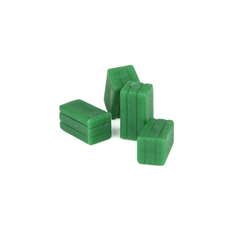 1/64 Plastic Green Hay Bales Farm Toy Accessory by Standi Toys, Approximately 50 Bales