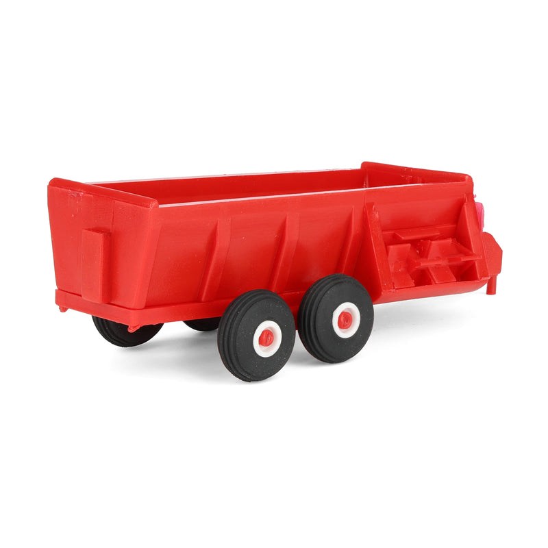 1/64 Plastic Red Manure Tandem Box Spreader Farm Implement by Standi Toys