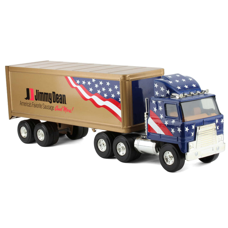 International Jimmy Dean Sausages Stars & Stripes Semi Truck & Trailer by Ertl - Loose
