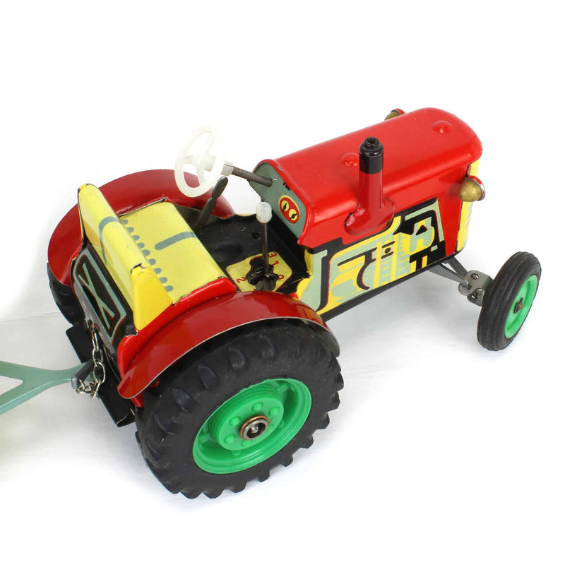 Wind-up Tractor and Trailer