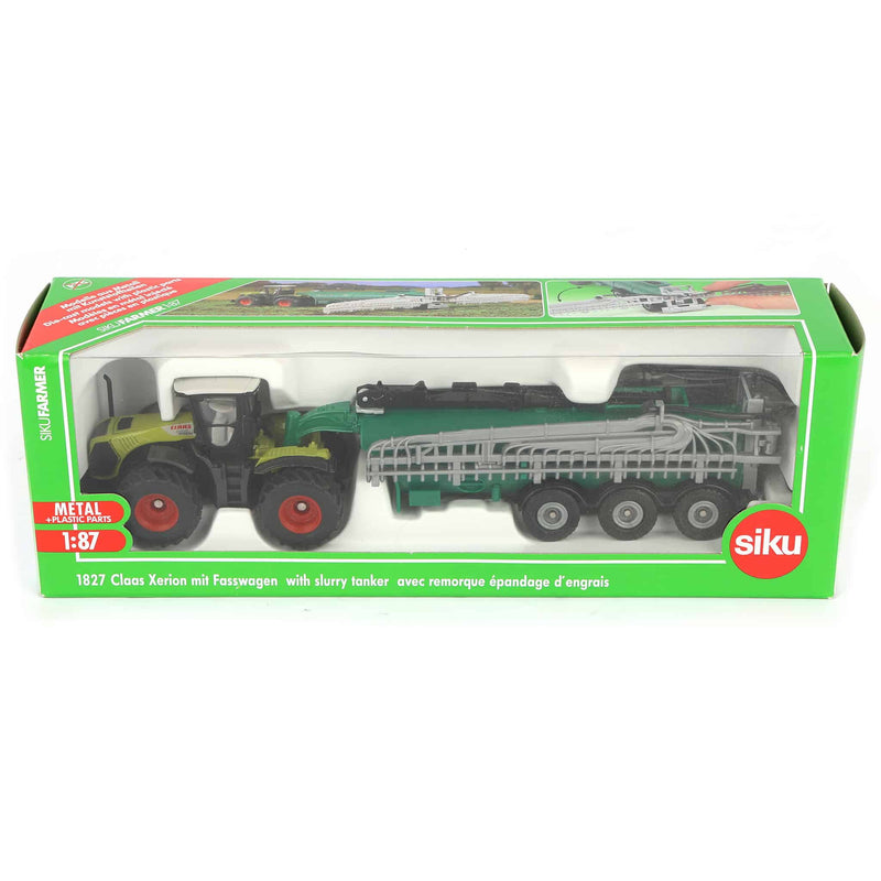 1/87 Claas Xerion 5000 with Slurry Tanker