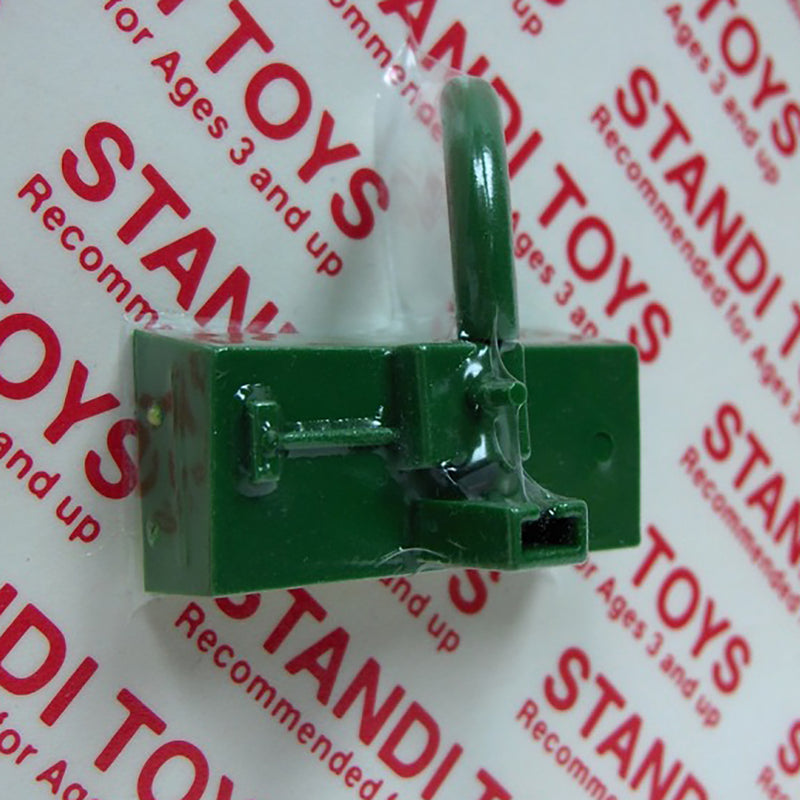 1/64 Green Plastic Rear Hitch Snow Blower by Standi Toys