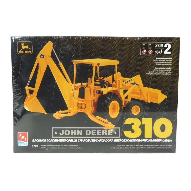 1/25 John Deere 310 Backhoe Loader Plastic Model Kit by AMT