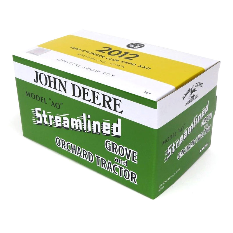 (B&D) 1/16 John Deere Model AO Grove & Orchard Tractor, 2012 Two-Cylinder Club Expo XXII - Damaged Item