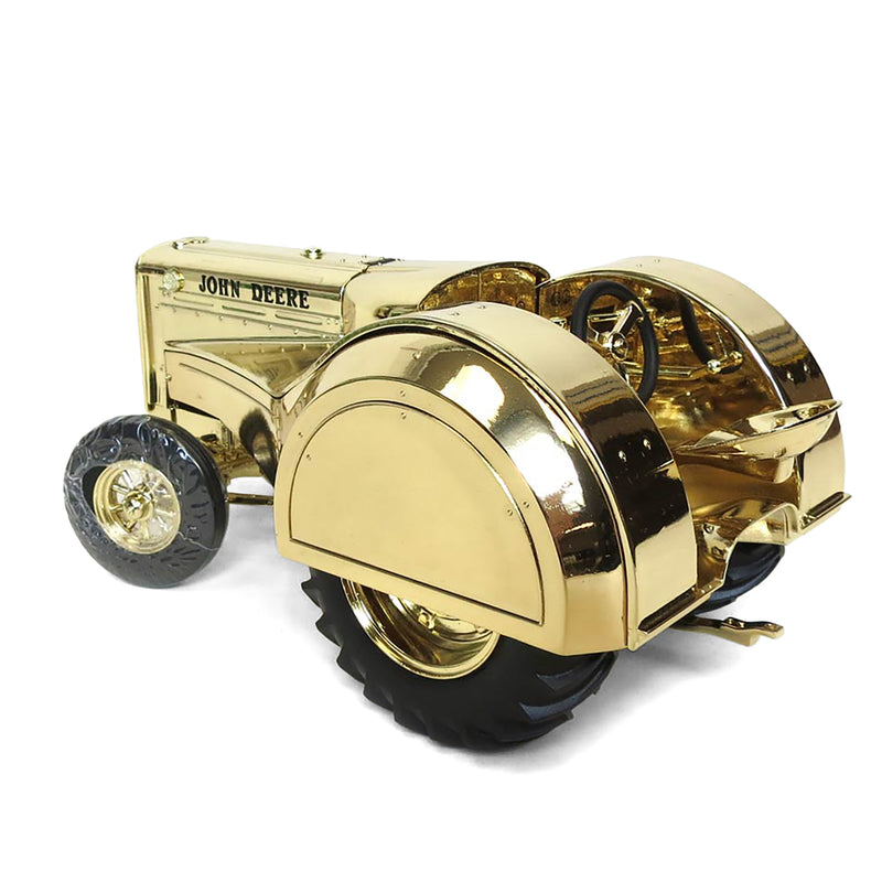 GOLD Chrome ~ 1/16 2012 Two Cylinder Expo John Deere AO Orchard Tractor by ERTL