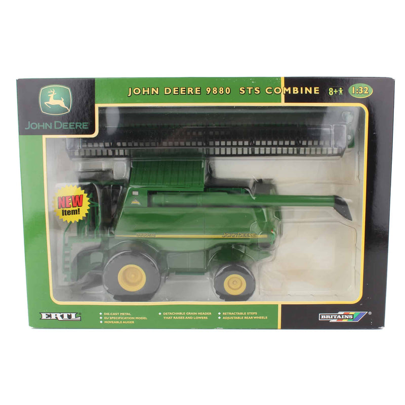 1/32 John Deere 9880 STS Combine with Grain Header by Britains