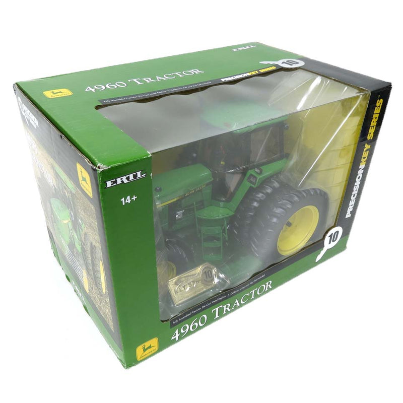 1/16 John Deere 4960 Tractor with Duals, ERTL Key Precision Series #10