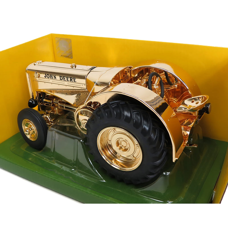 GOLD ~ 1/16 1937 John Deere Model AOS Orchard Tractor by ERTL, 75th Anniversary Collector Edition