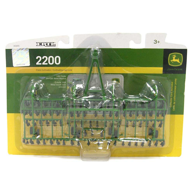 1/64 John Deere 2200 Field Cultivator by ERTL