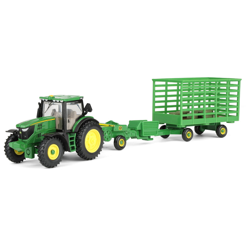 1/64 John Deere 6210R Tractor Haying Set by ERTL