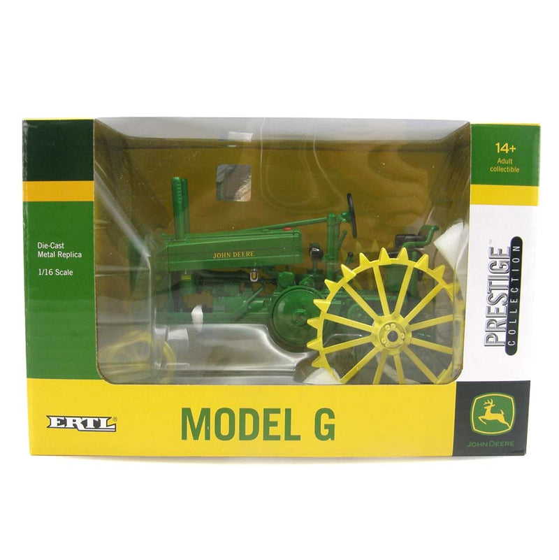 1/16 John Deere Model G Tractor on Steel Wheels, ERTL Prestige Series
