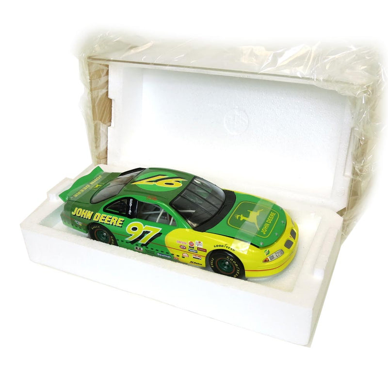 1/18 John Deere #97 Chad Little Stock Car with Display Case and Serialized by ERTL