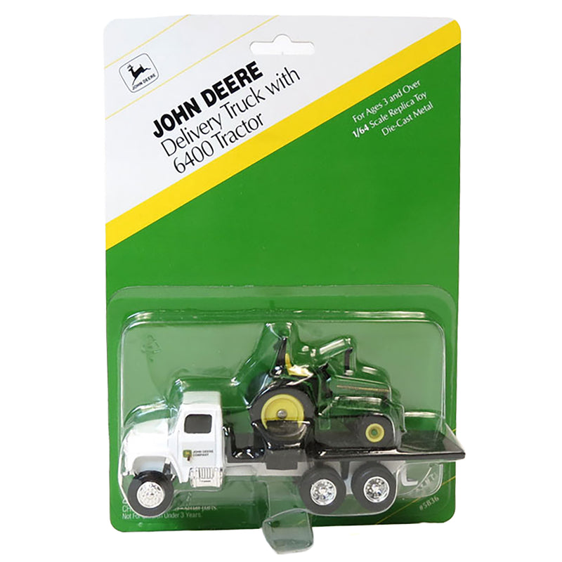 1/64 John Deere Delivery Truck with 6400 Tractor