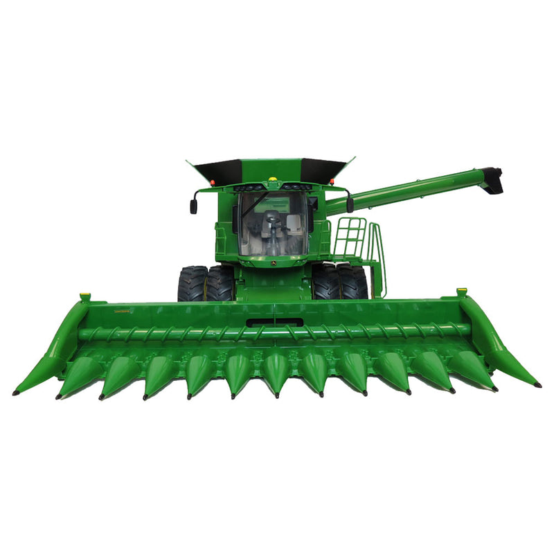 1/16 Big Farm John Deere Corn Head w/ Header cart and Chevy Pickup Truck by ERTL