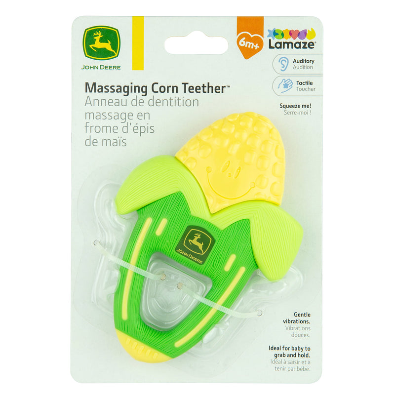 John Deere Massaging Corn Teether