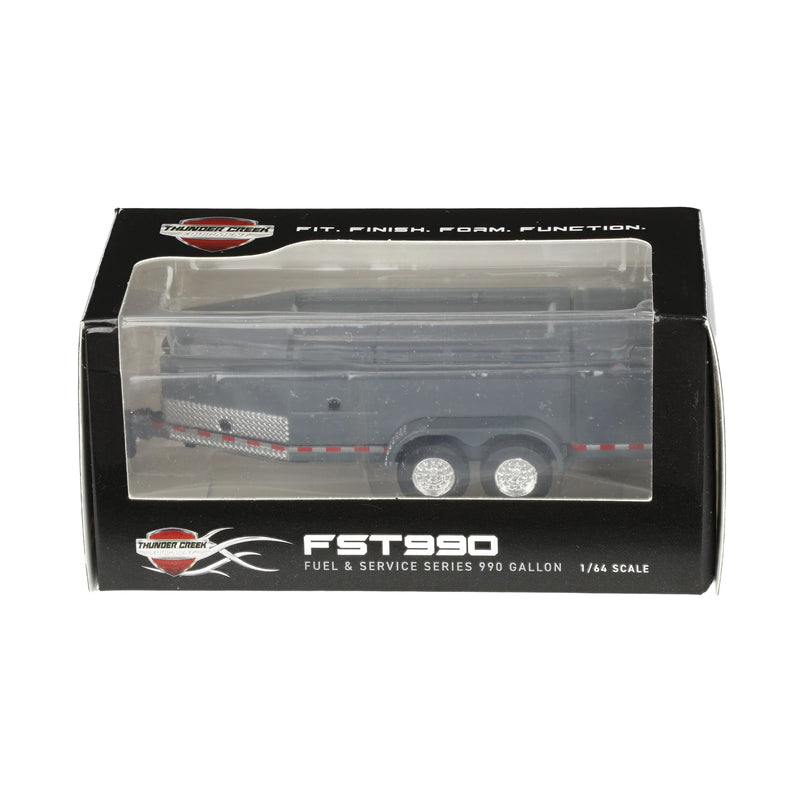 1/64 Thunder Creek FST990 Tandem Axle Fuel Trailer, Gray