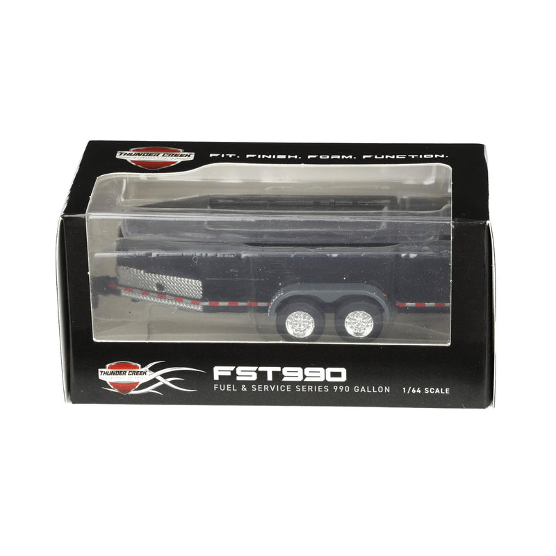 1/64 Thunder Creek FST990 Tandem Axle Fuel Trailer, Black