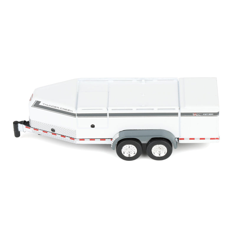 1/64 Thunder Creek FST990 Tandem Axle Fuel Trailer, White