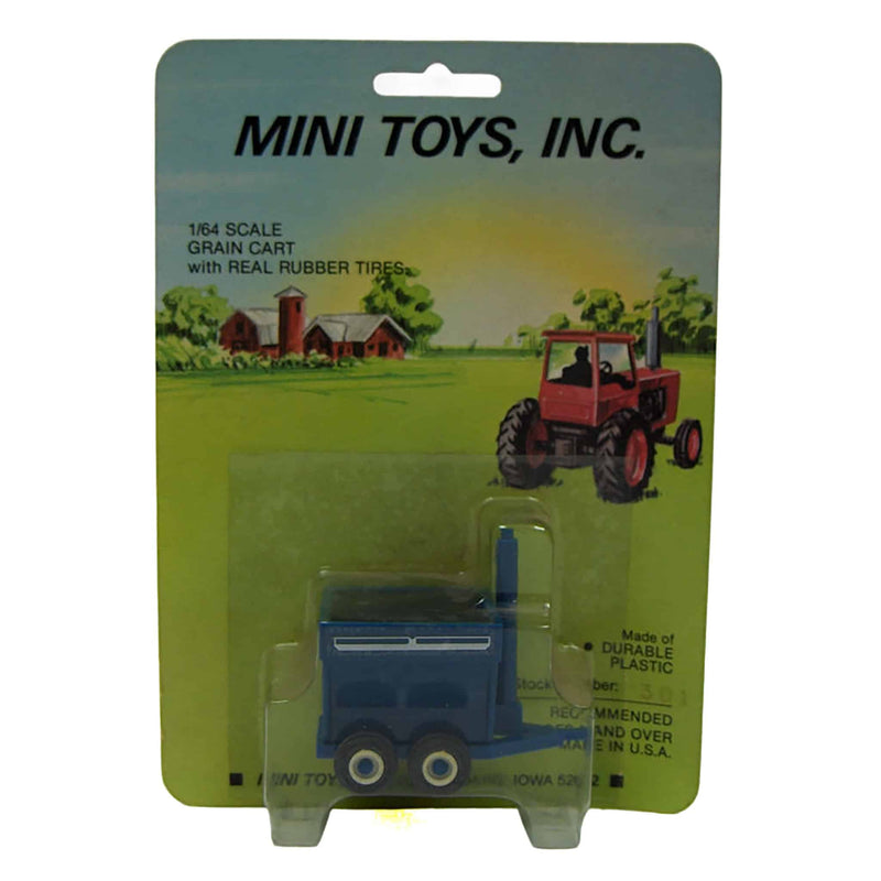 1/64 Blue Plastic Grain Cart by ERTL