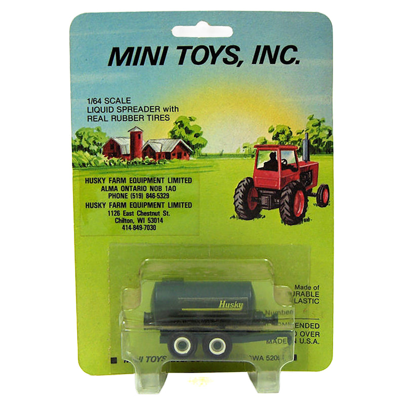 1/64 Husky Plastic Tank Liquid Spreader, by Mini Toys