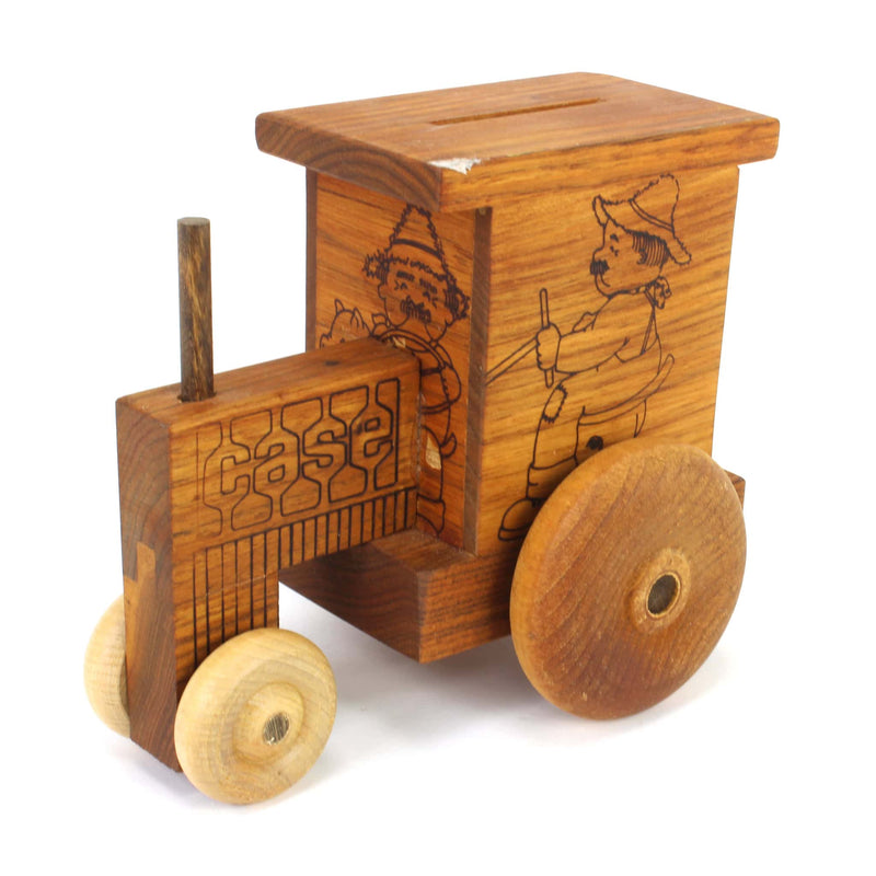 Case Wooden Bank by Toystalgia