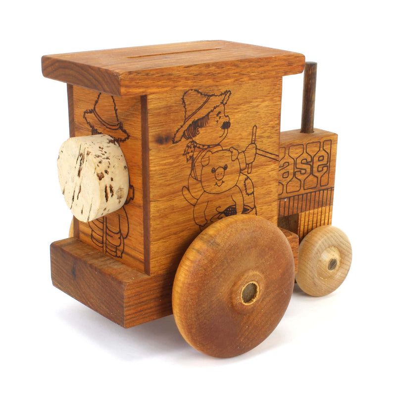 Case Wooden Bank by Toystalgia