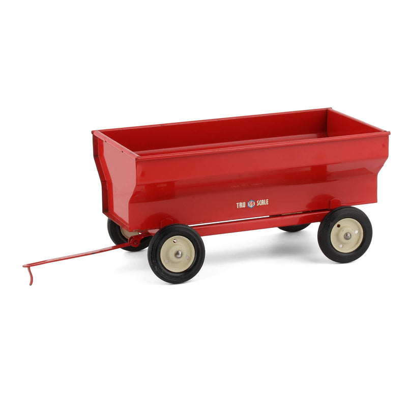 1/16 Red Tru-Scale Steel Flare Box Wagon with White Rims, Loose