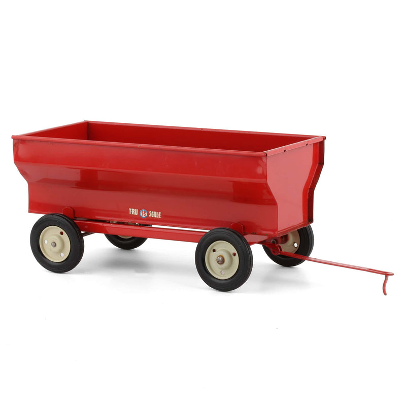 1/16 Red Tru-Scale Steel Flare Box Wagon with White Rims, Loose