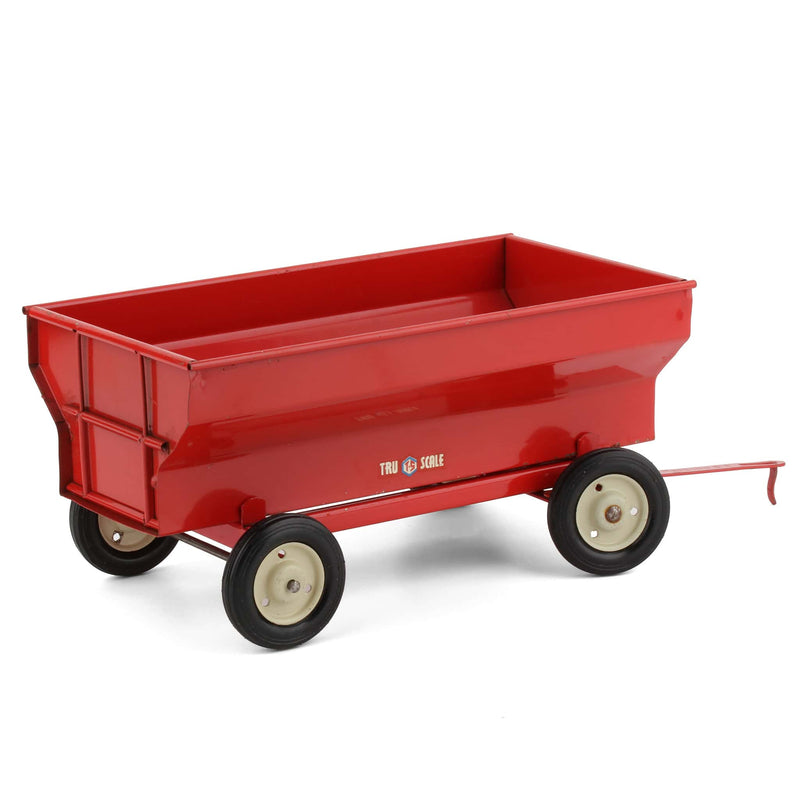 1/16 Red Tru-Scale Steel Flare Box Wagon with White Rims, Loose