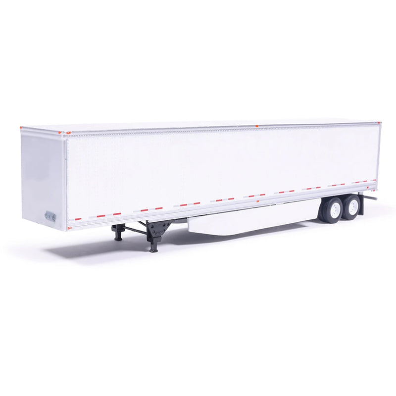 1/64 Modern Trailer White with 2-Axles and Side Skirts by IXO America