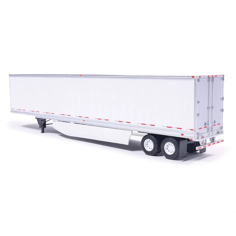 1/64 Modern Trailer White with 2-Axles and Side Skirts by IXO America