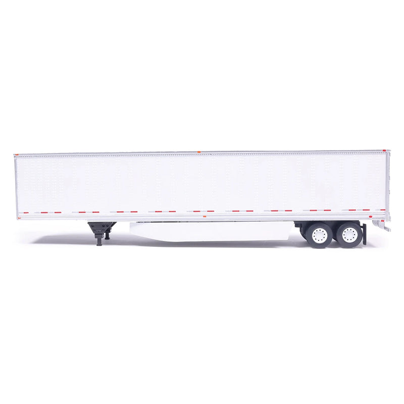 1/64 Modern Trailer White with 2-Axles and Side Skirts by IXO America