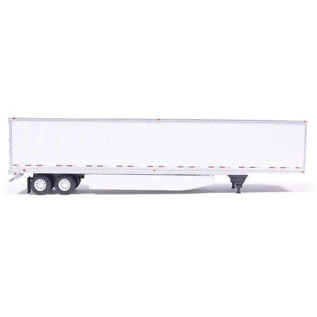 1/64 Modern Trailer White with 2-Axles and Side Skirts by IXO America